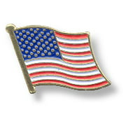 US Flag Die Struck Lapel Pin