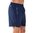 thumbnail image 4 of NORTHYARD Men's and Big Men's 5" Gym Shorts Athletic Running Basketball Workout Shorts with 3 Zipper Pockets Navy 3XL, 4 of 8