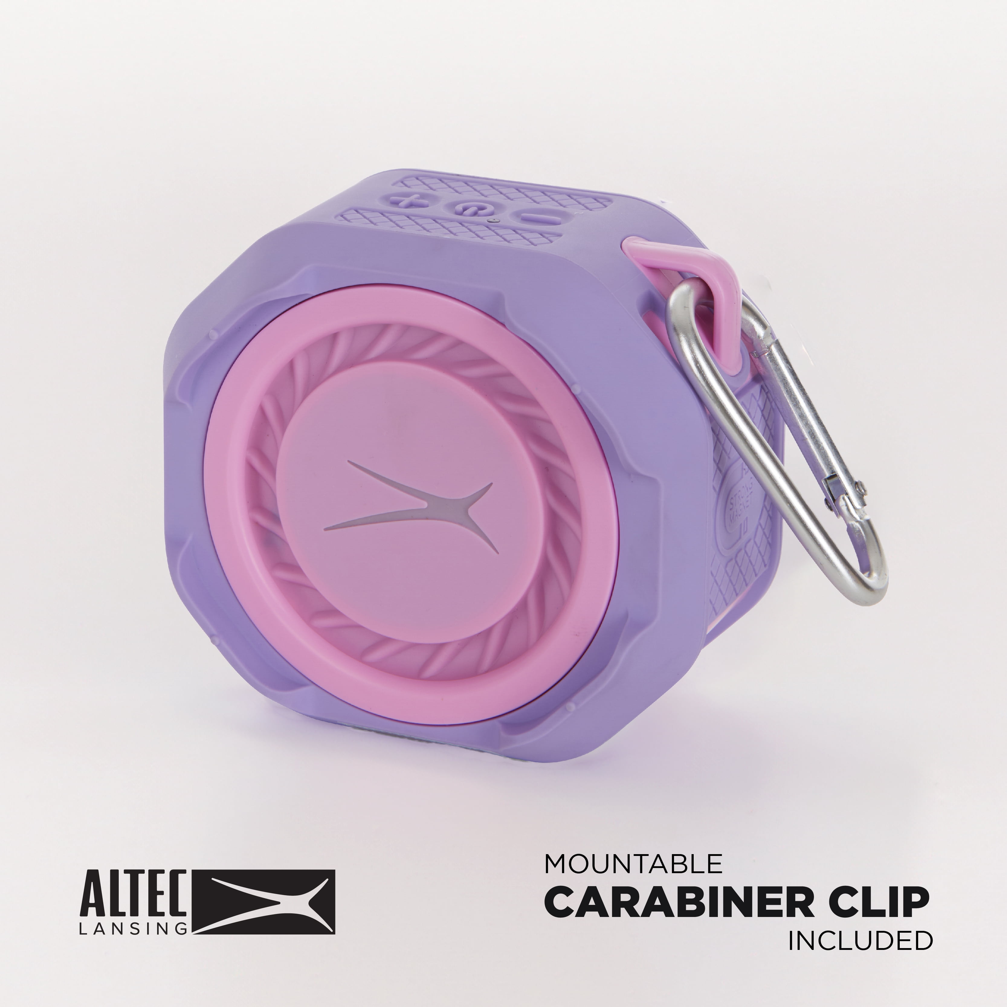 Altec Lansing HYDRATREK Magnetic Bluetooth Speaker, Waterproof IP67, Portable Speaker, True Wireless Pairing, USB-C Quick Charge, 3.7V 400mAh Battery, Voice Assistant, Perfect for Any Adventure