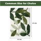 thumbnail image 2 of Bath Mat, Absorbent Non-Slip Soft and Skin-Friendly Bathroom Rug Green Leaves Patterns 45x65 cm, 2 of 5