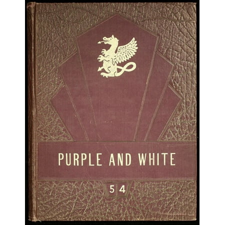 (Custom Reprint) Yearbook: 1954 Pittsburg High School - Purple and White Yearbook (Pittsburg KS)