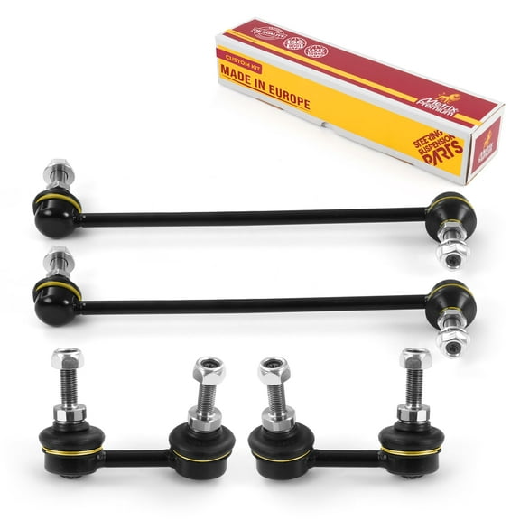 Metrix Premium Chassis Parts - 4 PC Front Sway Bar Stabilizer End Link & Rear Sway Bar Stabilizer End Link Kit Fits 2016-2018 Nissan Altima wo/Sport Suspension, K750663, K750662, K750268, K750267