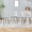 Black+Transparent, variant on Modern Clear Acrylic Dining Transparent Ghost Chair Set of 4/6 with Metal Legs Ergonomic Seat for Kitchen Dining Room Wedding Office