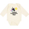 thumbnail image 3 of Inktastic Future Gymnastics Star Girls Long Sleeve Baby Bodysuit, 3 of 5