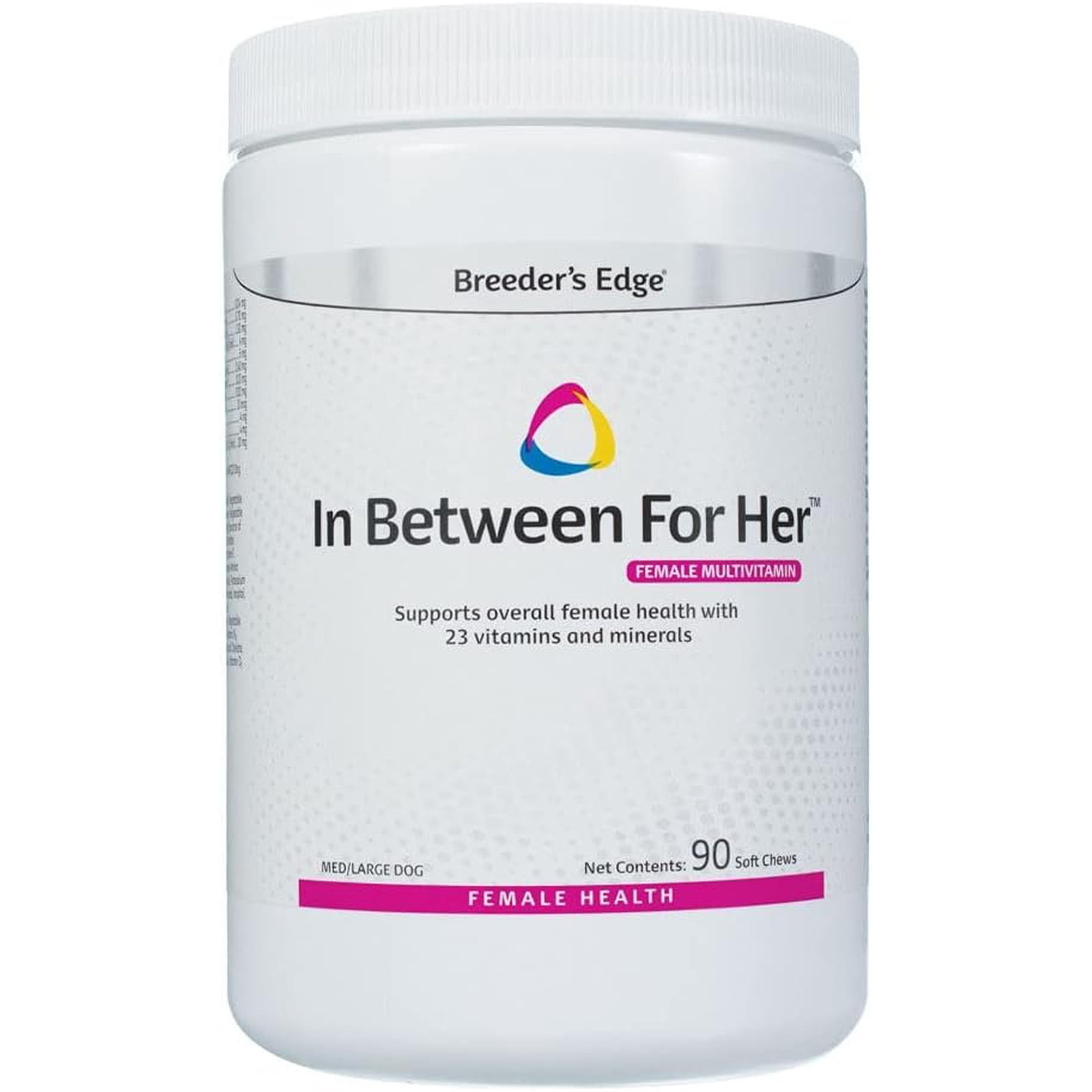Revival Animal Health Breeder s Edge in Between for Her Female Multivitamin for Med/Lg Dog- 90 ct