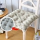 thumbnail image 4 of Cojines de asiento para uso doméstico - Cojín para tatami de sala de estar - Cojín para silla de invierno - Cojín para taburete de silla de comedor - Cojín de felpa de 16 pulgadas, 4 of 8