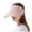 A-Pink91, variant on Yuanlong Womens Visor Sun Hat Wide Brim Ponytail Straw Hat Foldable Breathable Adjustable Outdoor Summer Holiday Travel Cap