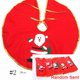 thumbnail image 1 of Alfombra de falda de árbol de Navidad, decoración de Año Nuevo, adornos de falda de árbol, suministros de fiesta festiva, 100CM, 1 of 4