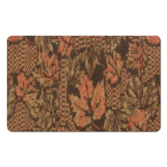 Tapis de Bain Attrayant 20x32 Pouces Feuille Verte - Antidérapant, Tapis de Salle de Bain en Microfibre Boho - Mignon, Absorbant, Toucher Doux, Lavable en Machine
