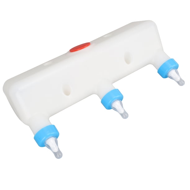 Alimentador De Leche Para Lechones, Cría Profesional, 3 Chupetes, Alimentador De Leche Para Animales Pequeños Para Lechones