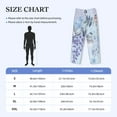 thumbnail image 3 of Bingfone Bird Butterfly Stripe Mens All Over Print Sleep Pajama Pants-XX-Large, 3 of 5
