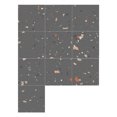 thumbnail image 1 of 20Pcs Wall Sticker Waterproof Removable Self-adhesive A-rabic Style Mosaic Tile Wall Decoration Decal for Dorm, 1 of 8