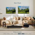 thumbnail image 4 of Elephant Stock Grand Teton Landscape Wall Art - Horizontal Canvas Wall Art - Dining Room Wall Decor - Nature Canvas - Blue And Green Decor - 45" x 30", 4 of 8
