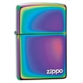 thumbnail image 1 of Encendedor de bolsillo Zippo, logotipo multicolor, a prueba de viento, recargable, 1 of 6