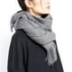 thumbnail image 5 of Bufanda de Cachemira de lujo para hombre y mujer, chales gruesos y cálidos de lana, de Color sólido, para invierno, 100%, 5 of 5