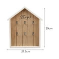 thumbnail image 3 of Decorative Farmhouse Wall Key Organizer 6 Key Hooks for Bathroom Office Home, 3 of 8
