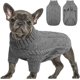 thumbnail image 1 of Queenmore Suéter para perro pequeño, ropa de punto para clima frío, cuello alto clásico, ropa gruesa y cálida para chihuahua, bulldog, perro salchicha, pug, yorkie (verde, mediano), 1 of 4
