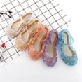 thumbnail image 2 of EYIIYE Girls Crystal Jelly Sandals Cute Elegant High-Heeled Shoes, 2 of 4