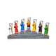 thumbnail image 1 of MORIN Imágenes |Las Siete Potencias De La Santa Muerte |17cm |(MULTICOLOR), 1 of 1