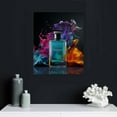 thumbnail image 4 of Nawypu Framed Fashion Modern Graffiti Wall Art Colorful Street Art Canvas Painting - Perfume Bottle Posters Colorful Print Pop Art Pictures Wall Decor, 4 of 4
