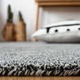 thumbnail image 3 of SAFAVIEH Metro Jocin Distressed Area Rug, Black/Ivory, 8' x 10', 3 of 4