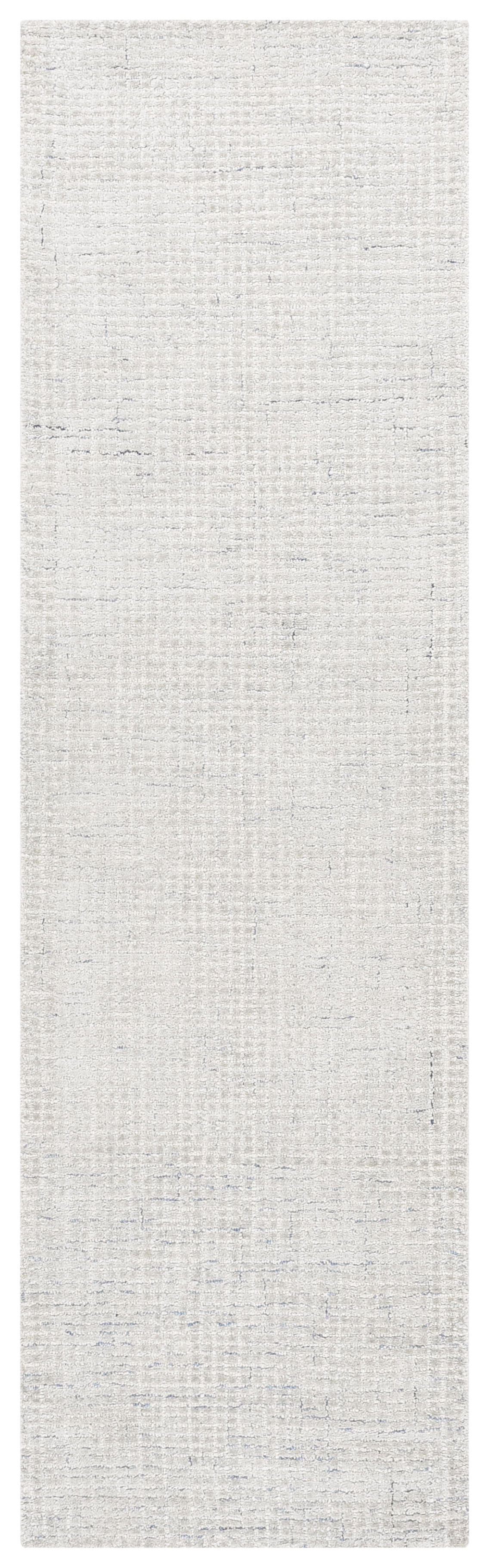 SAFAVIEH Abstract Keith Geometric Runner Rug, Silver/Blue, 2'3" x 8'