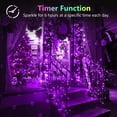 thumbnail image 2 of Control remoto operativo String Light BOSSERN, paquete de 2 unidades, 100 LED, color morado, 2 of 6