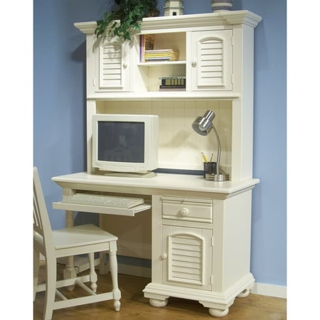 Greyson Living Beachcrest Computer Desk And Hutch Walmart Com