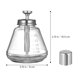 thumbnail image 2 of Transparent Glass Push Down Pump Bottle for Liquid Storage and Dispensing in Nail Art and Beauty Applications, 2 of 5