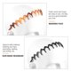 thumbnail image 2 of 6Pcs Elastic Plastic Wavy Toothed Hairband Hair Comb Headband for Women Men, 2 of 4
