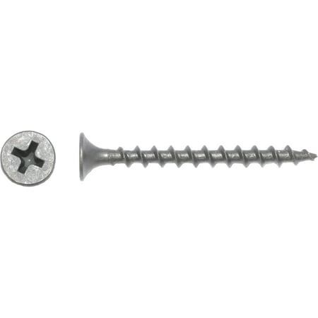 

Big Timber 1DWC6158 #6 x 1-5/8 Coarse Thread-Gray Phosphate Screws (238 /Box)