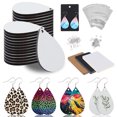 thumbnail image 1 of Guardurnaity 90 unids/set pendientes en blanco DIY arte artesanía gota de agua joyería hecha a mano artesanía gota colgante tapón Ropa, zapatos y accesorios Miscelánea Guardurnaity AP015825-00, 1 of 6