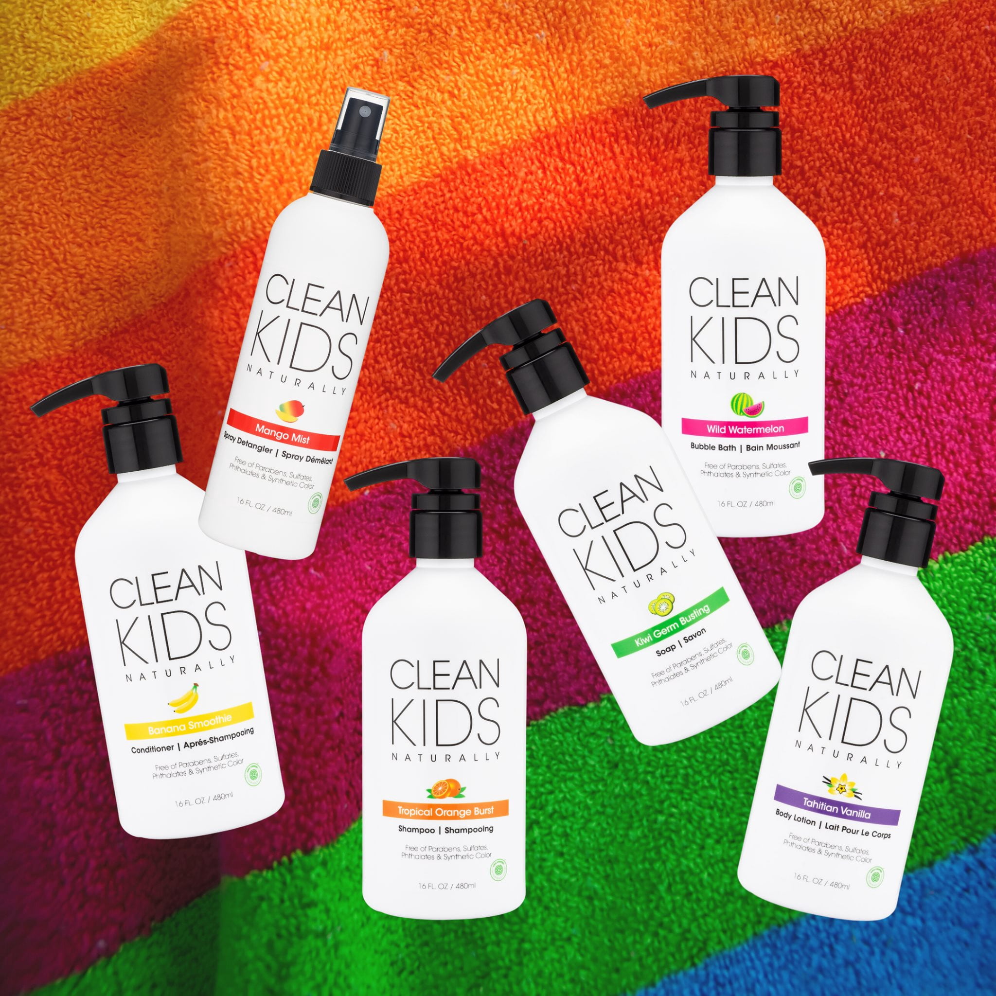Clean Kids Naturally Conditioner | Banana Smoothie, 16oz.