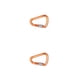 thumbnail image 4 of Advancent Mosquetón Durable Resistente al desgaste Superficie lisa Fácil de transportar Mayor resistencia a los impactos Clips Caribeener para exteriores Naranja 2piezas Advancent CBP205773, 4 of 6