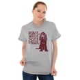 thumbnail image 5 of Home Where Dog Is Cute Pet Owner Women's Graphic T Shirt Tees Brisco Brands S, 5 of 5