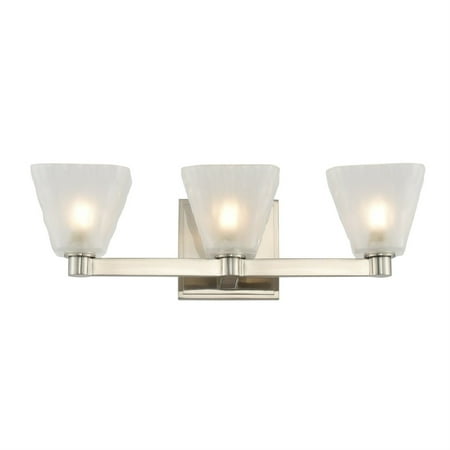 

Kalco 316333 Weston 3 Light 17 Wide Led Bathroom Vanity Light - Glazed Nickel