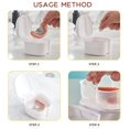 thumbnail image 3 of 3 Pcs Étui pour Dentier, Gobelet pour Dentier avec Passoire, Boîte de Bain pour Dentier, Boîte de Rangement pour Fausses Dents avec Panier Filet pour Voyage, 3 of 5