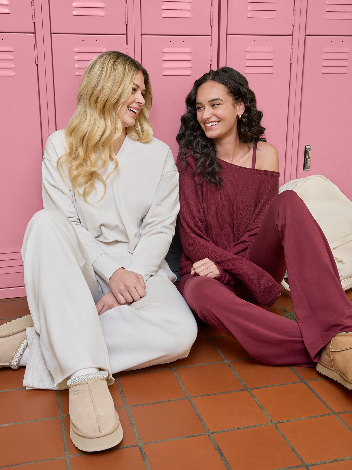 Mills by Millie Bobby Brown Women's Mineral Wash Wide Leg Sweatpants, Sizes XXS-XXL