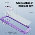 thumbnail image 5 of Allytech Galaxy A14 5G Case Clear, Transparent Anti-yellow Slim Fit Shockproof Camera Protective Case for Samsung Galaxy A14 5G - Purple, 5 of 8