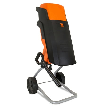 WEN 15-Amp Rolling Electric Wood Chipper and