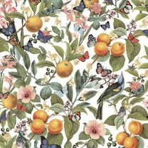 Citrus Peel and Stick Wallpaper