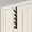 Black, variant on Home Textile Storage Over-Door 5-Hook Rack for Coats Hats and Household Organizers Heavy-Duty Hanger and Door Organizer