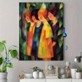 thumbnail image 4 of Textured Floral Canvas Print, Decor for Living Room, Office, Hotel, Home Decoration, 4 of 8