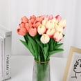 thumbnail image 3 of Flores falsas de tulipán para accesorios de fotografía de bodas, hoteles y hogares, que parecen flores de simulación, 3 of 5