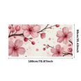 thumbnail image 3 of Cherry Blossom Themed Backdrop Banner Decorative Background with Delicate Pink Flowers and Red Cherries Party Decorations Spring Celebrations Photography Props Festival Decor, 3 of 7