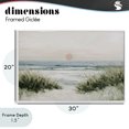 thumbnail image 4 of Stupell Industries Contemporary Coastal Dunes with Wild Beach Grass White Framed Giclee Art, 30 x 20, by Chromatic Storm Studio, 4 of 8
