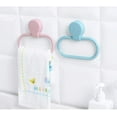 thumbnail image 6 of Strong Adhesive Towel Ring Holder Shower Washcloth Hand Towel Hanger for Kitchen Bathroom, 6 of 7