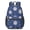 Sun and Moon, variant on Sun and Moon Gothic Pattern 17" School Backpacks for Teens,Waterproof Oxford Fabric,S-Shape Padded Straps for School,Travel,Hiking,Camping