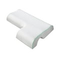 thumbnail image 4 of kowaku Couples Merging Pillow Arm Pillow Slow Memory Foam Side Sleeping Pillow with Arm Hole for Valentines Day Arm Rest Edged Left, 4 of 9