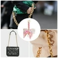 thumbnail image 5 of Unique Bargains 1 Pc Bow Bag Extender Chain for Travelling Pink Alloy Polyester, 5 of 5